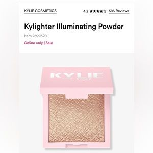 Kylighter Illuminating Powder in shade Cotton Candy